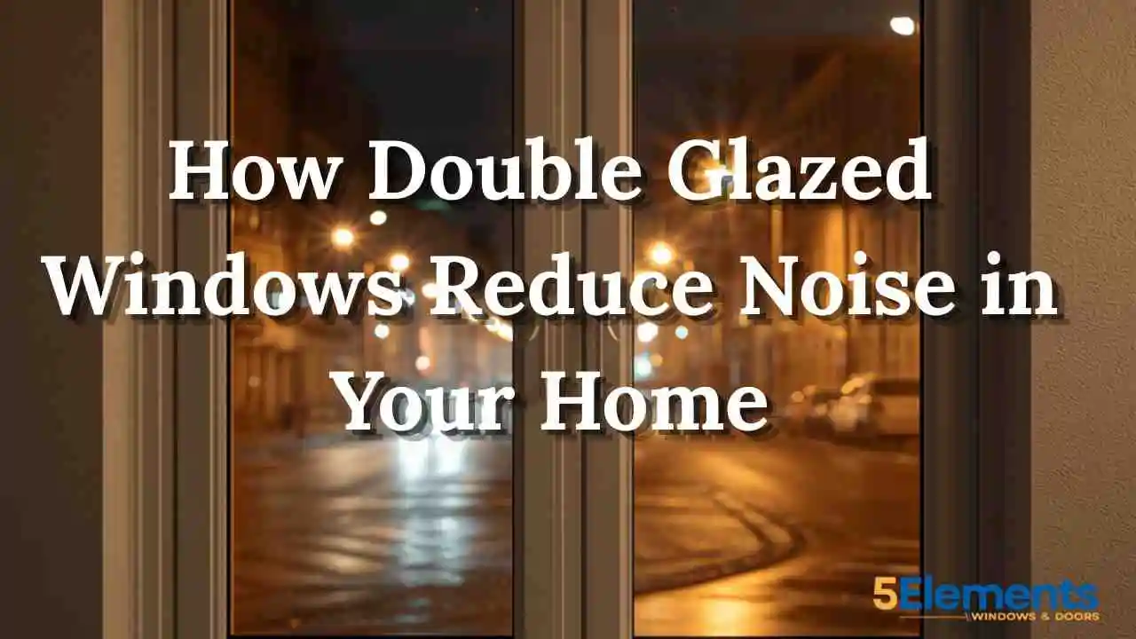 soundproof uPVC windows