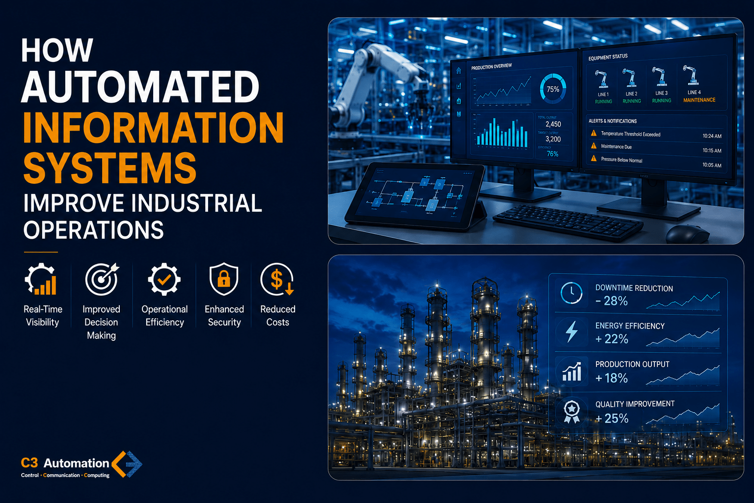 Benefits of Advanced Industrial Solutions Benefits of Advanced Industrial Solutions