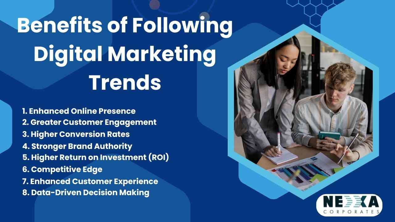 Benefits of Following Digital Marketing Trends