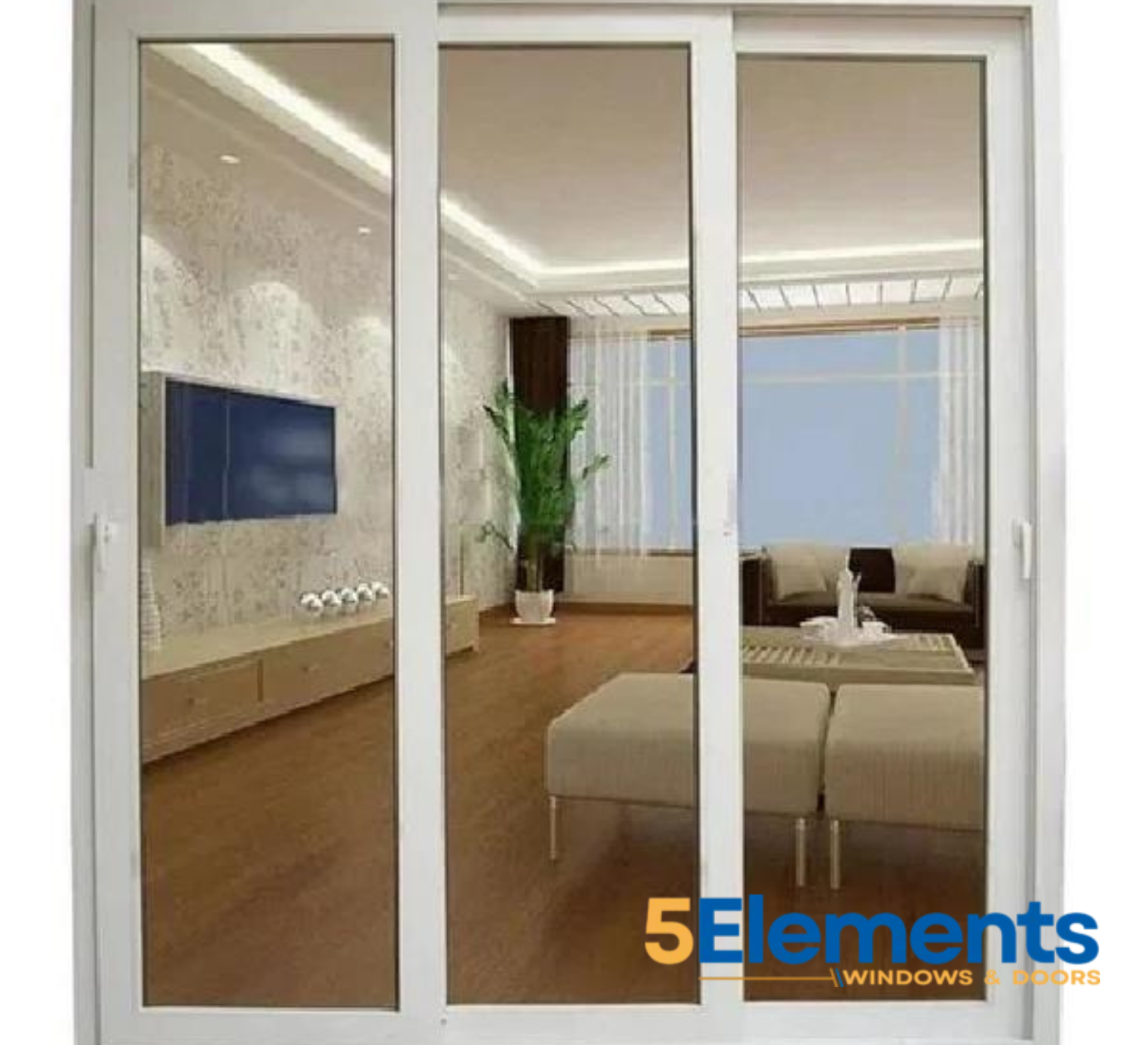 3-track uPVc sliding window