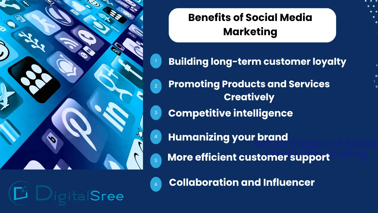 Advantages of social media marketing