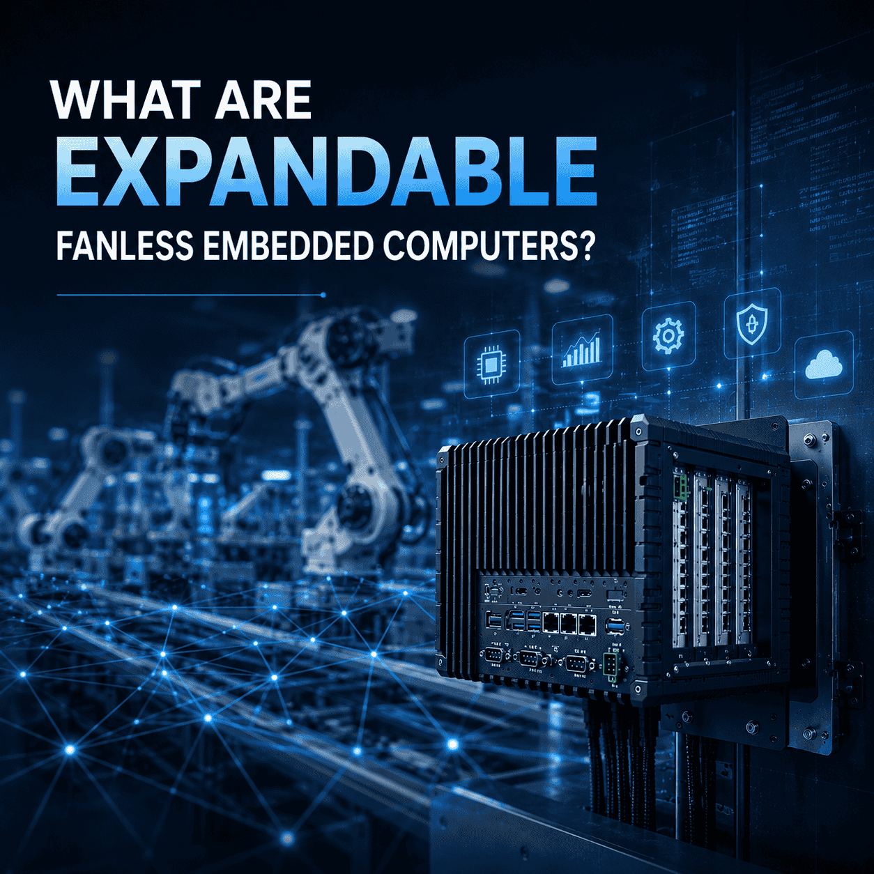 What Are Expandable Fanless Embedded Computers?