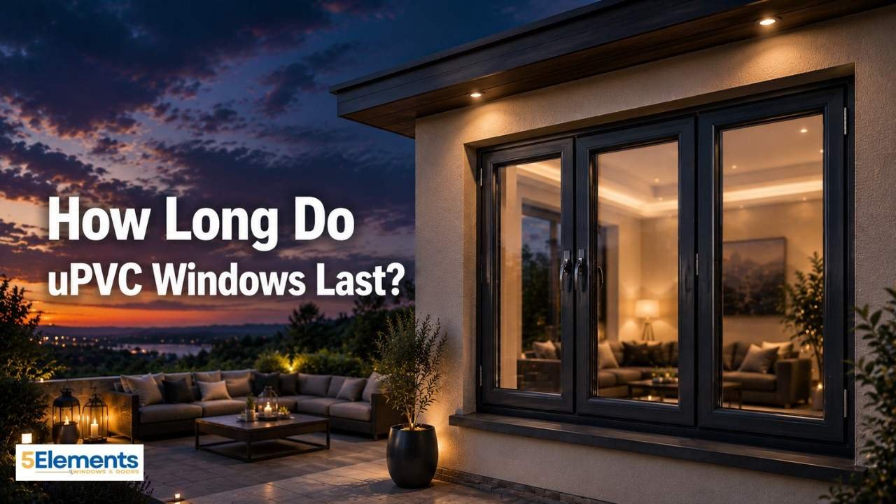 how long do uPVC windows last