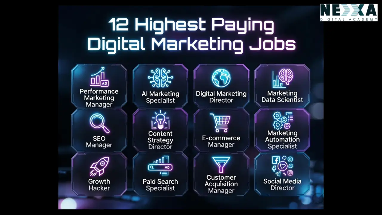 highest paying digital marketing jobs