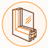 uPVC Partition Doors