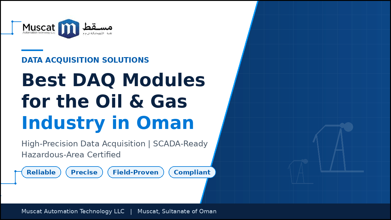 Best DAQ Modules for the Oil and Gas Industry in Oman