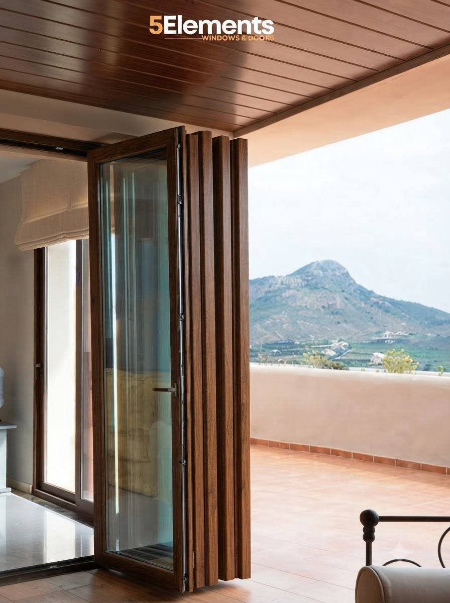laminated upvc door