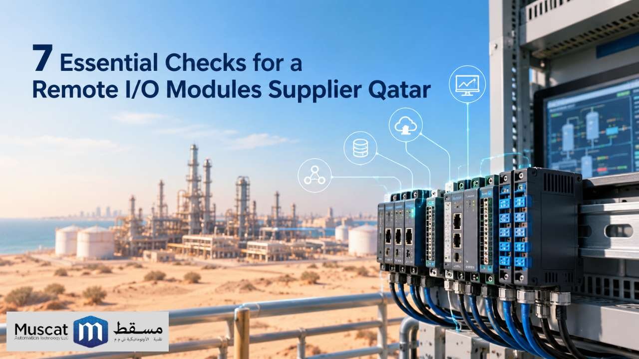 Remote I/O modules supplier Qatar