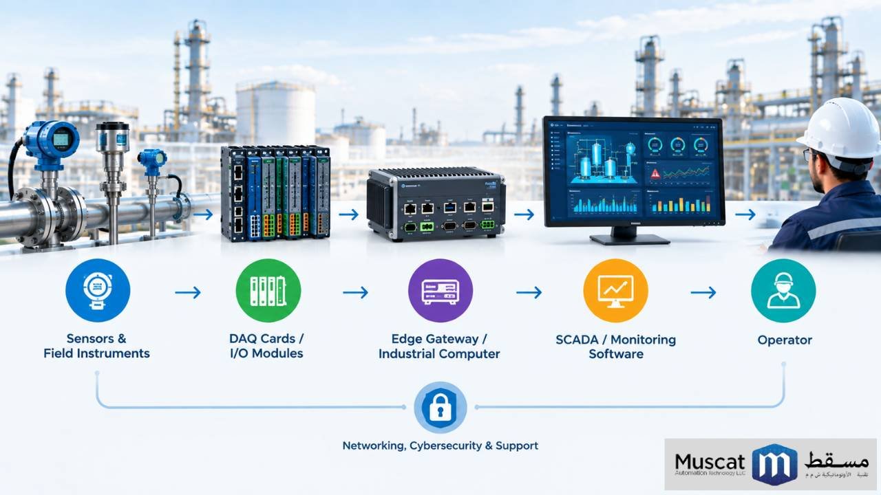 Industrial data acquisition system supplier in Oman