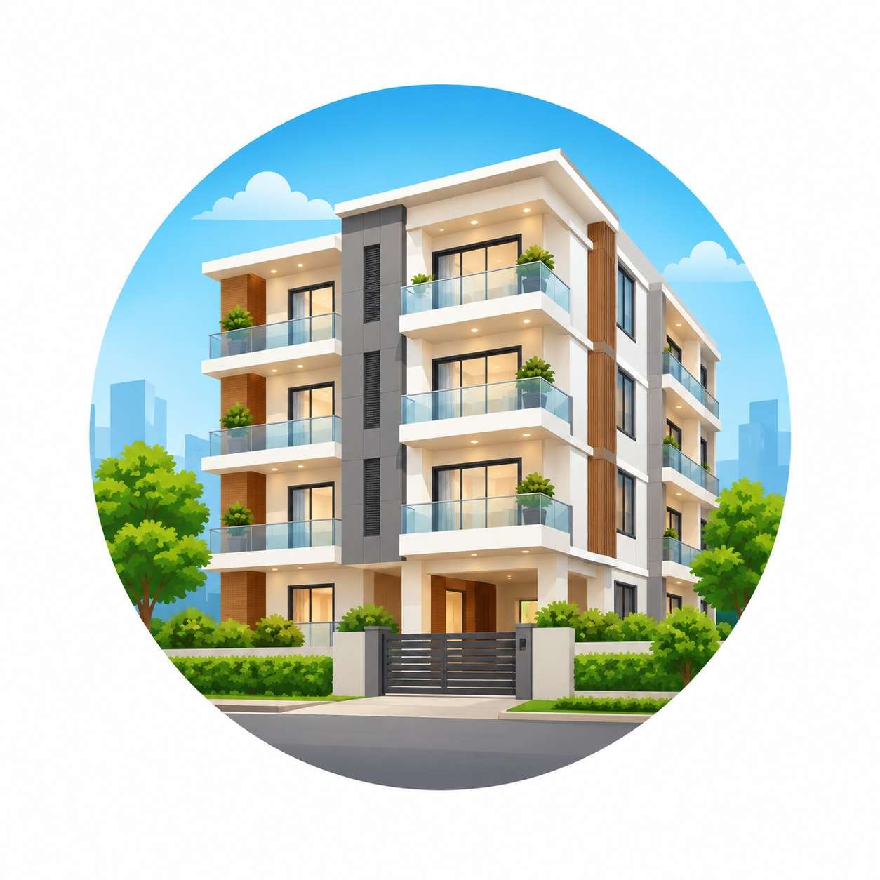 upvc windows with grill and mesh