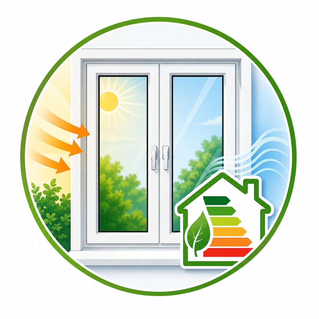 sleek upvc windows