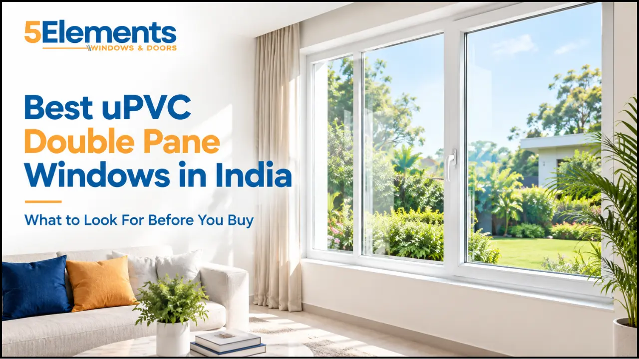 uPVC double pane windows